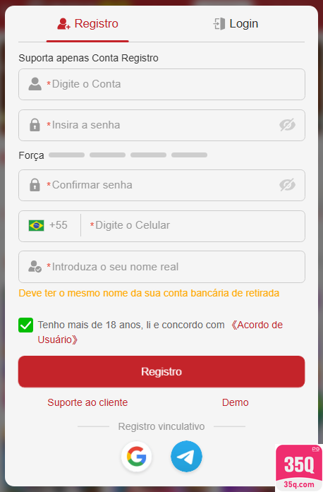 Experiência de Jogos 35q.com